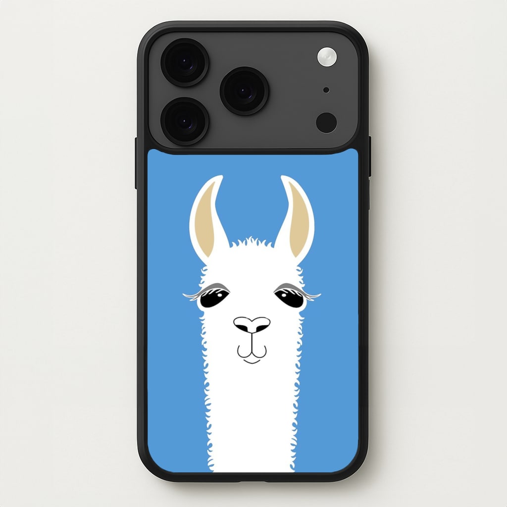 Llama Portrait Phone Case for iPhone 17 Pro Max
