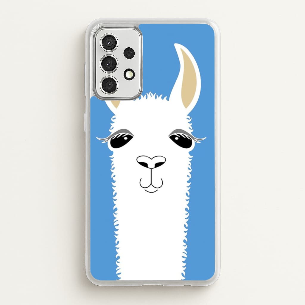 Llama Portrait - Phone Case for Galaxy A52 / A52s