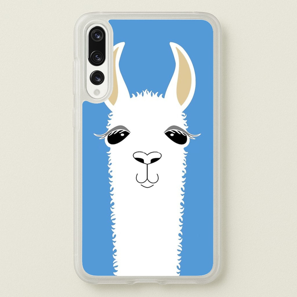 Llama Portrait - Phone Case for Huawei P20 Pro