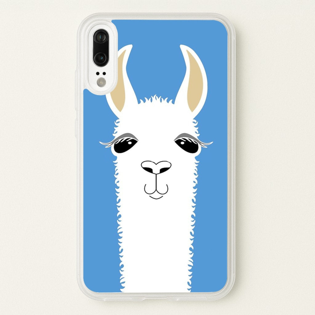 Llama Portrait - Phone Case for Huawei P20