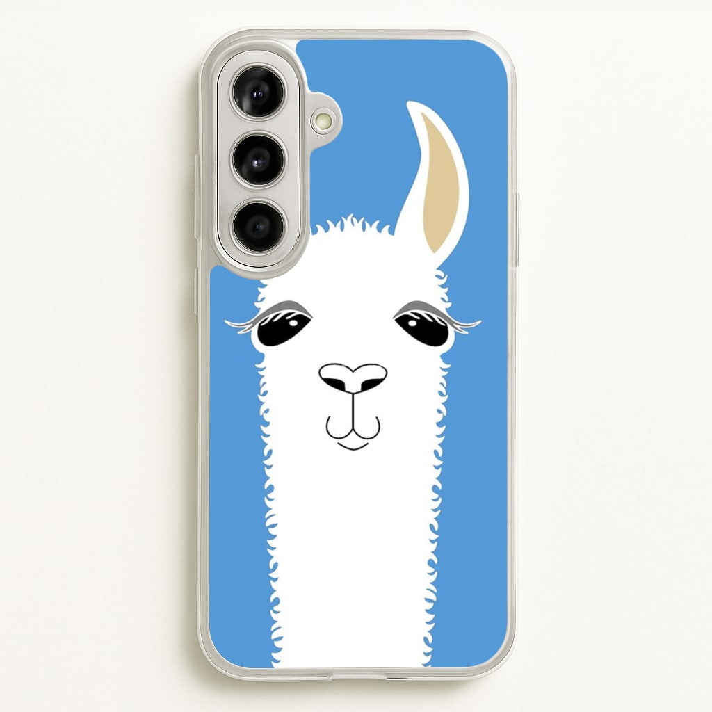Llama Portrait - Phone Case for Galaxy A56