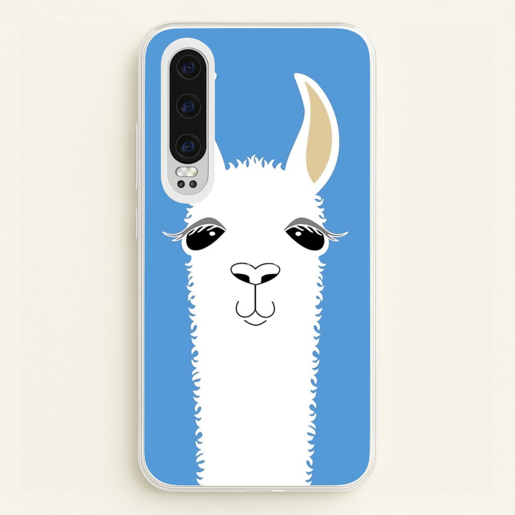 Llama Portrait - Phone Case for Huawei P30