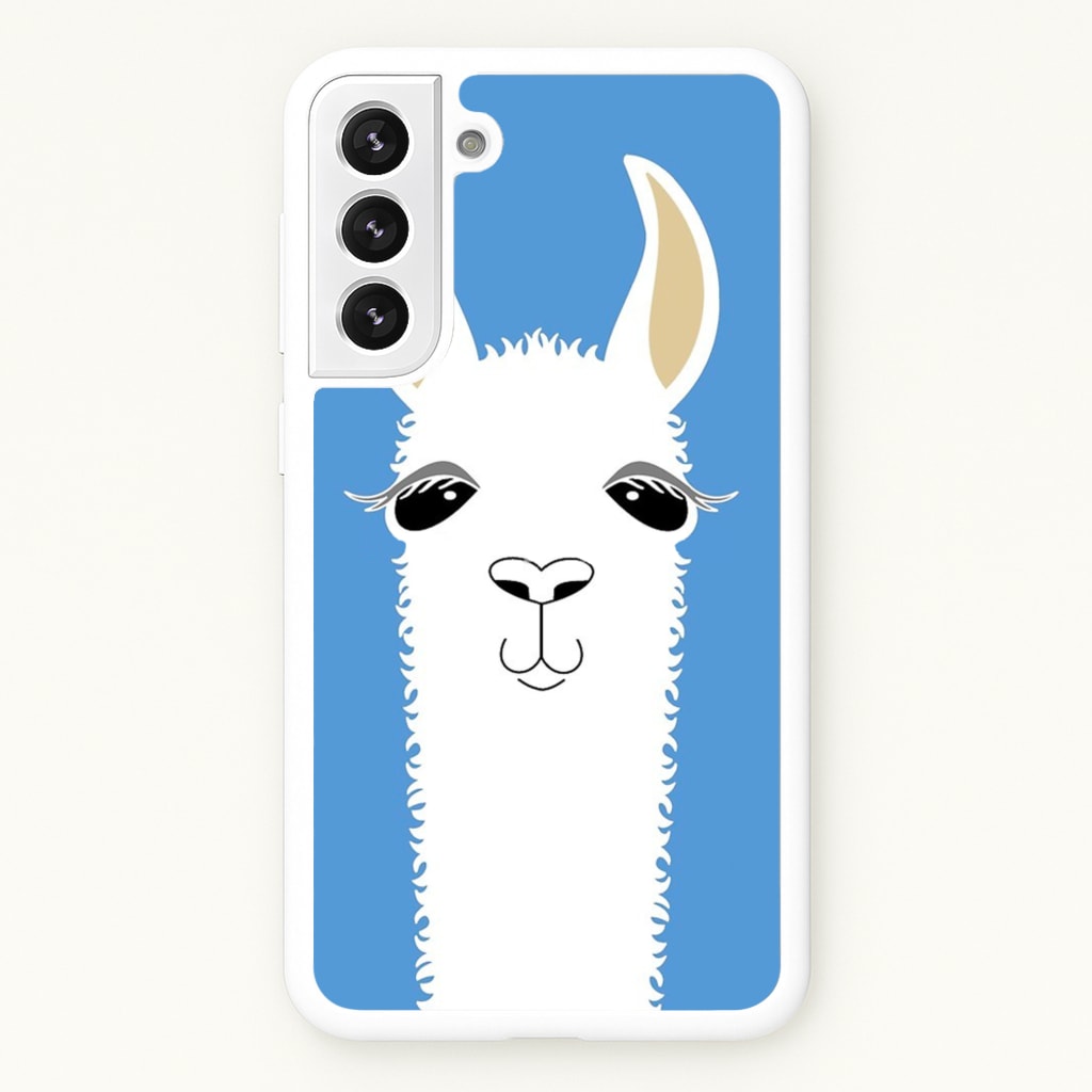 Llama Portrait - Phone Case for Galaxy S22 Plus