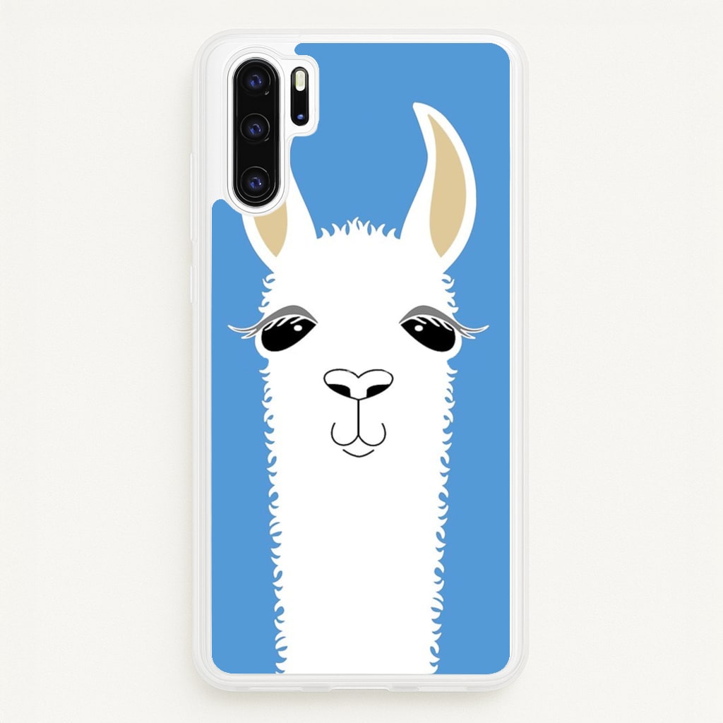 Llama Portrait - Phone Case for Huawei P30 Pro
