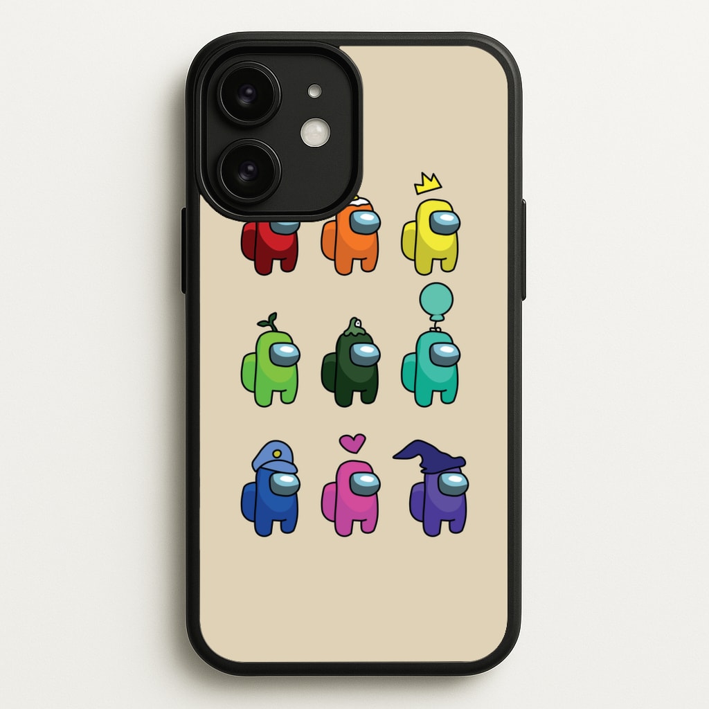 Among Gaming characters - Among Us Phone Case for iPhone 11