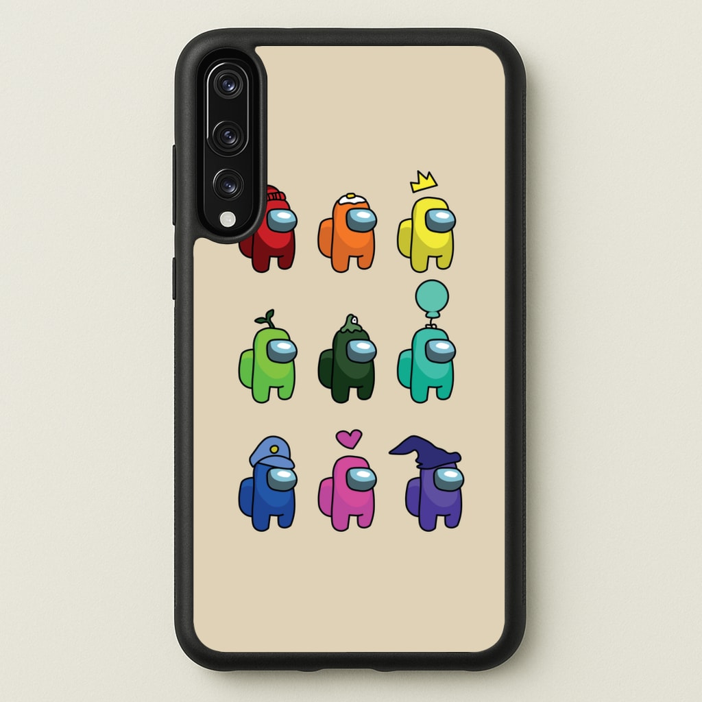 Among Gaming characters - Among Us Phone Case for Huawei P20 Pro