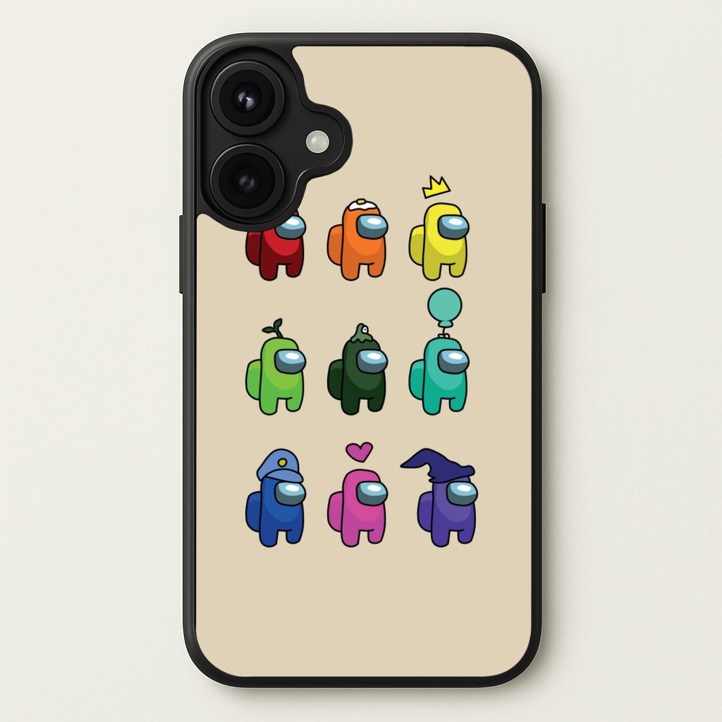 Among Gaming characters Phone Case for iPhone 17