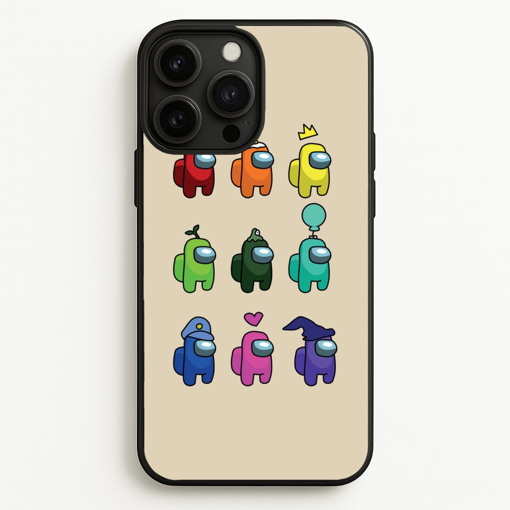 Among Gaming characters - Among Us Phone Case for iPhone 13 Pro Max
