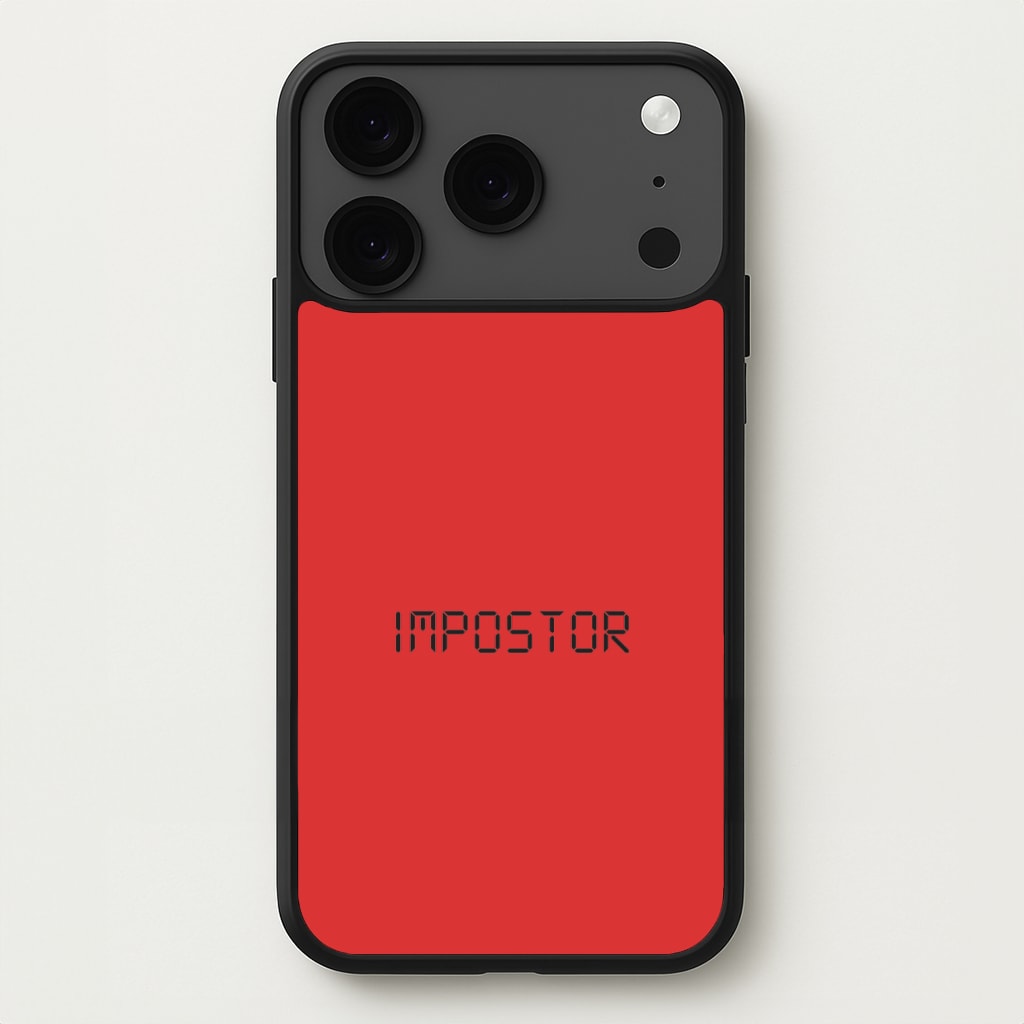Imposter - Among Us Phone Case for iPhone 17 Pro