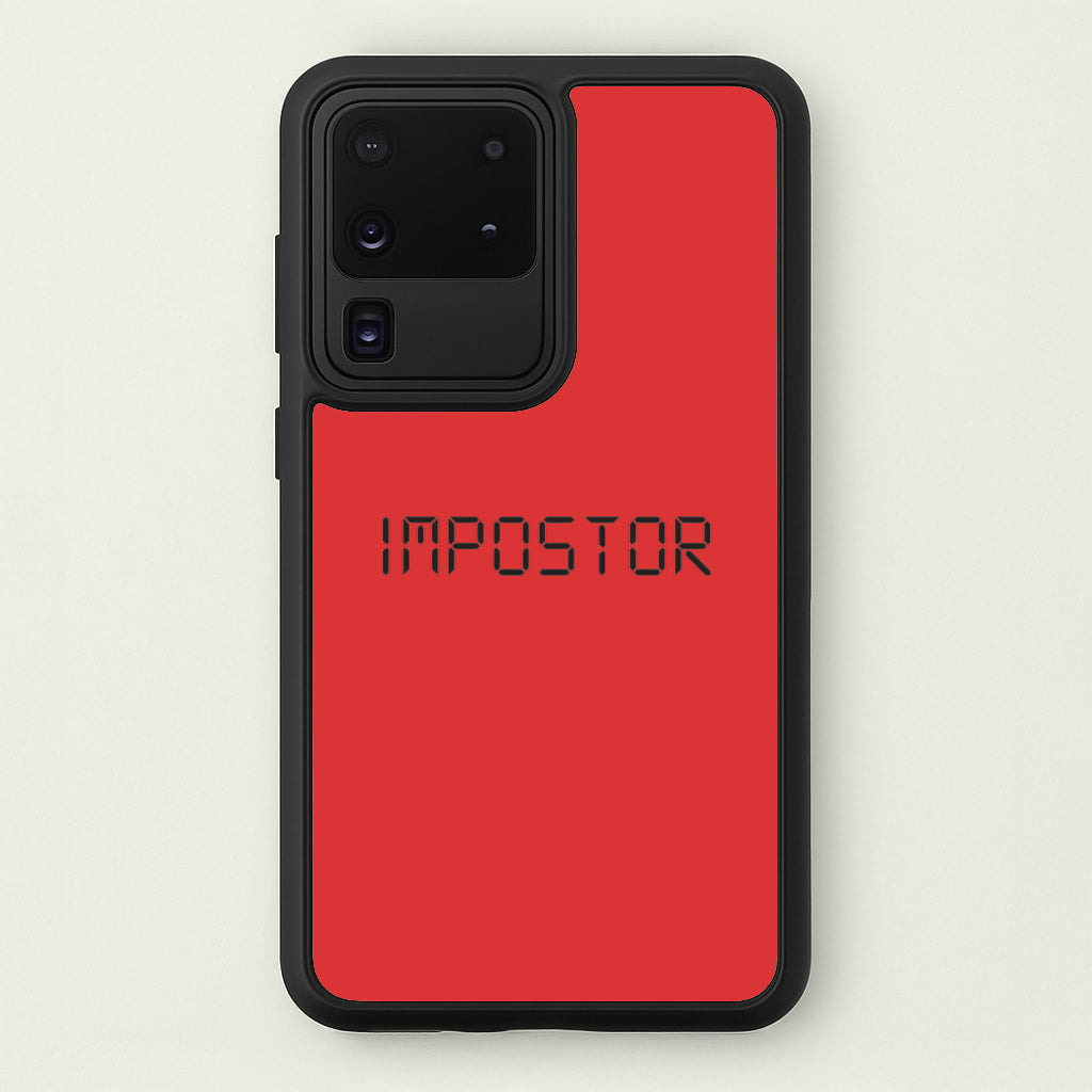 Imposter - Among Us - Among Us Phone Case for Galaxy S20 Ultra