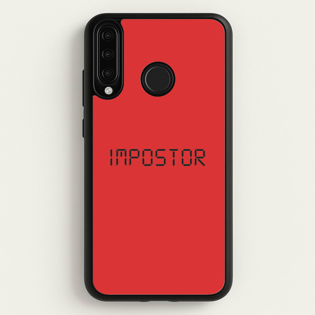 Imposter - Among Us - Among Us Phone Case for Huawei P30 Lite