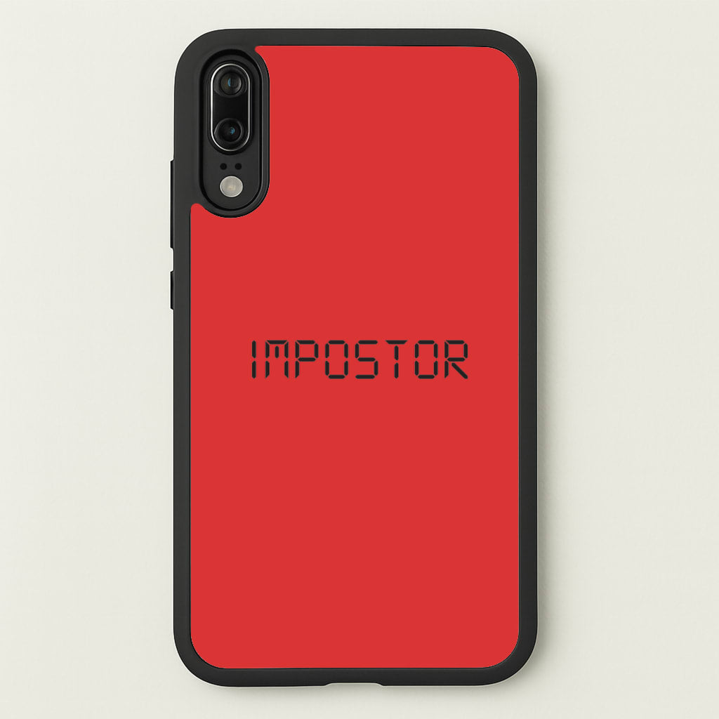 Imposter - Among Us - Among Us Phone Case for Huawei P20