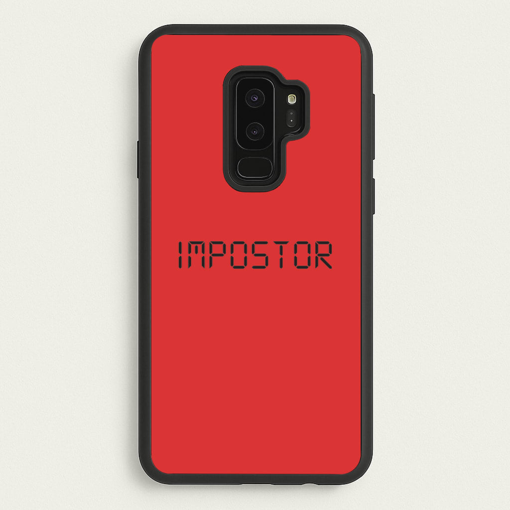 Imposter - Among Us - Among Us Phone Case for Galaxy S9 Plus