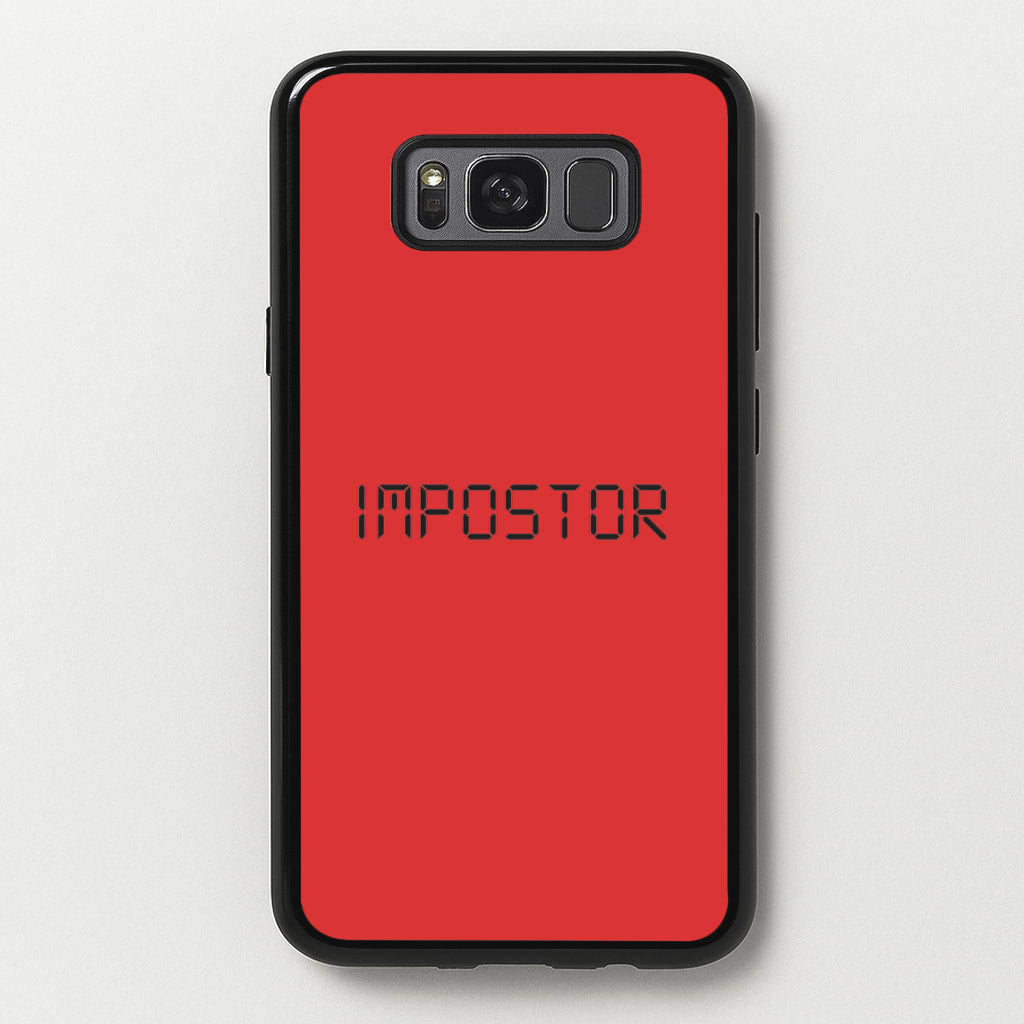 Imposter - Among Us - Among Us Phone Case for Galaxy S8 Plus
