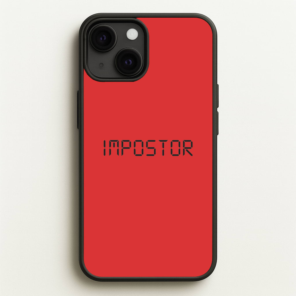Imposter - Among Us - Among Us Phone Case for iPhone 13 Mini