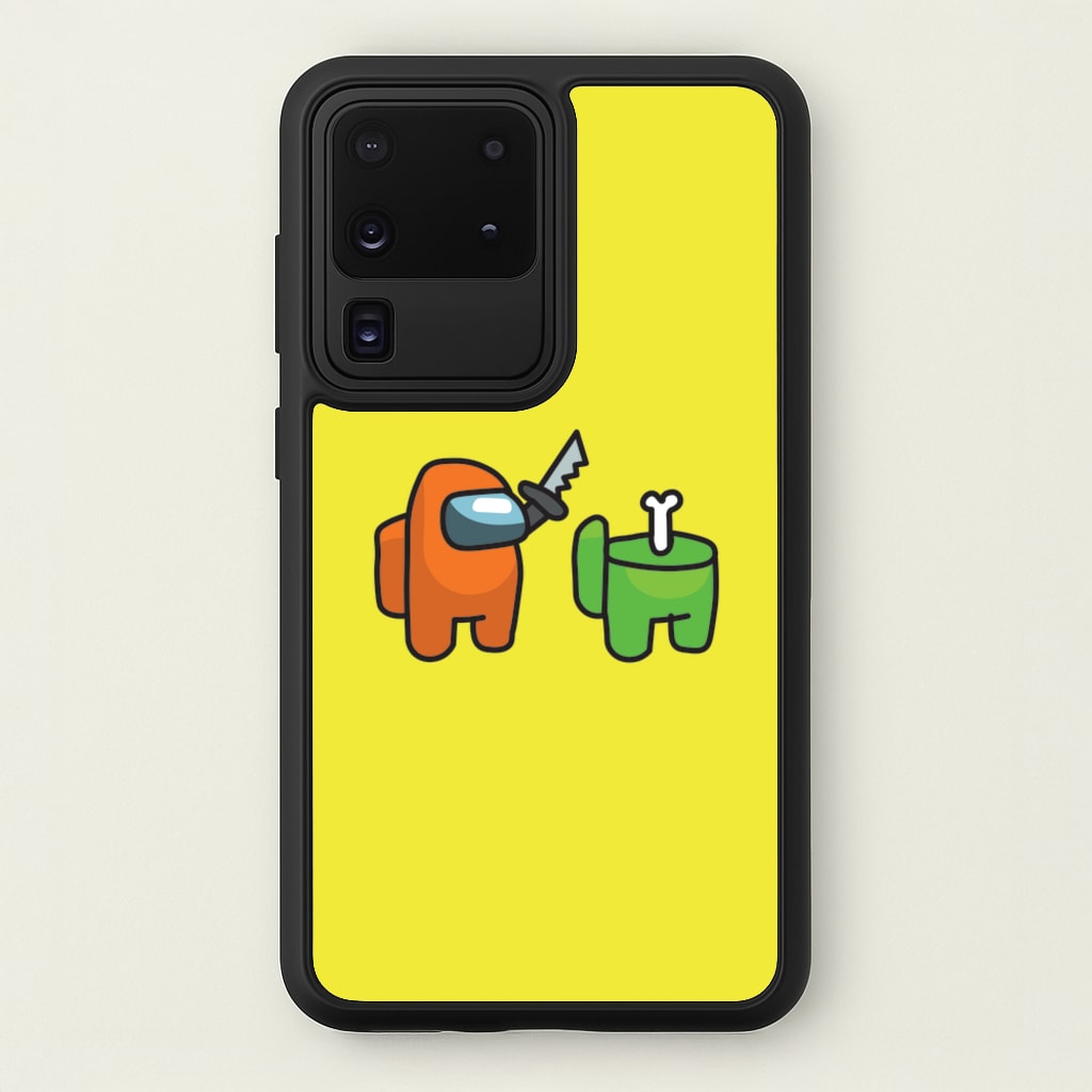 Among Gaming Killed - Among Us Phone Case for Galaxy S20 Ultra