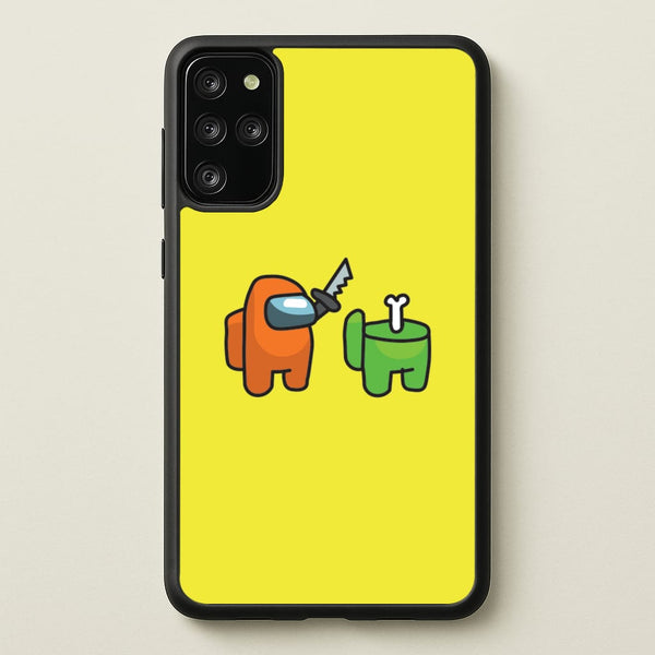 Among Gaming Killed - Among Us Phone Case for Galaxy S20 Plus
