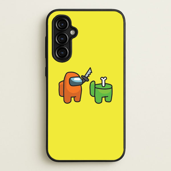 Among Gaming Killed - Among Us Phone Case for Galaxy A54