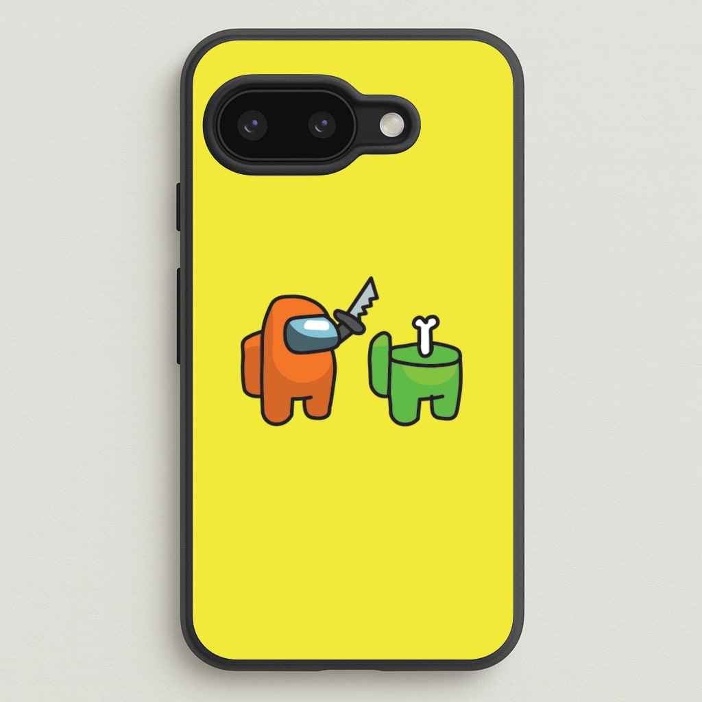 Among Gaming Killed - Among Us Phone Case for Google Pixel 9a
