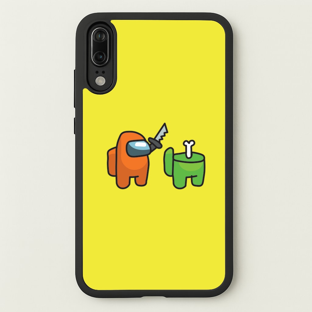 Among Gaming Killed - Among Us Phone Case for Huawei P20