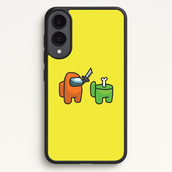 Among Gaming Killed - Among Us Phone Case for Galaxy S25 Edge