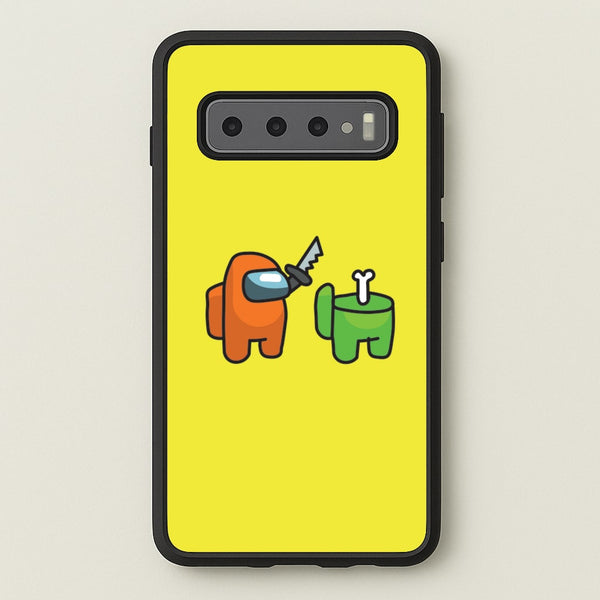 Among Gaming Killed - Among Us Phone Case for Galaxy S10 Plus