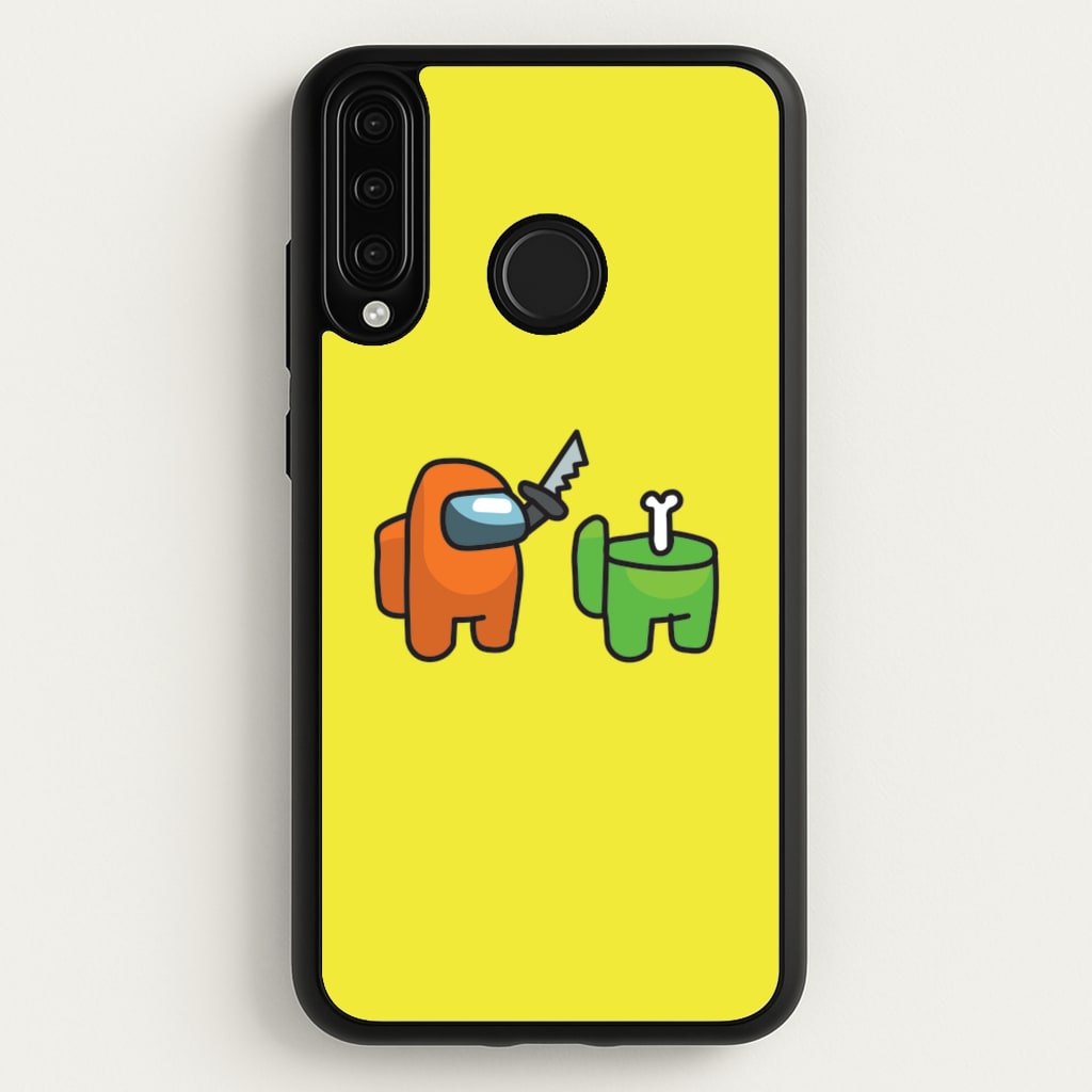 Among Gaming Killed - Among Us Phone Case for Huawei P30 Lite