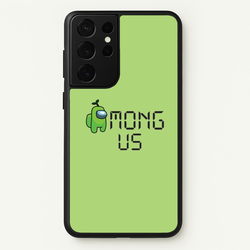 Among Gaming - Green - Among Us Phone Case for Galaxy S21 Ultra