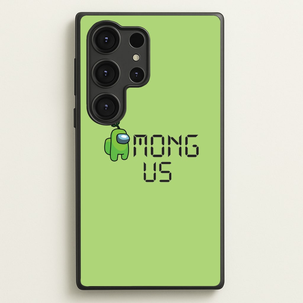 Among Gaming - Green - Among Us Phone Case for Galaxy S25 Ultra