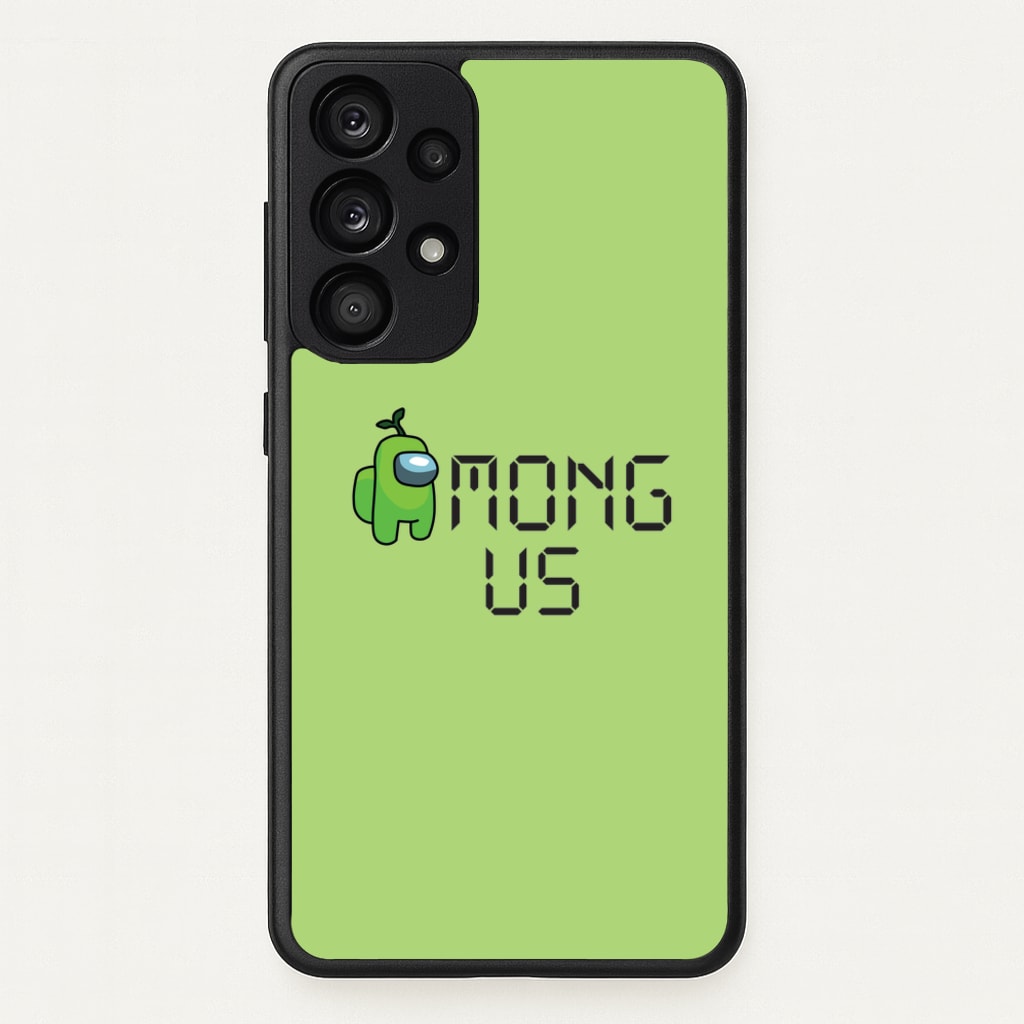 Among Gaming - Green - Among Us Phone Case for Galaxy A53