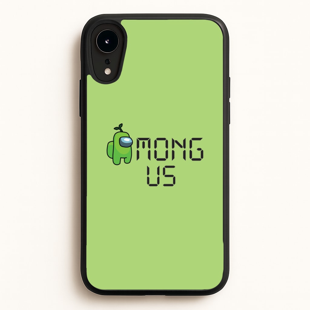 Among Gaming - Green - Among Us Phone Case for iPhone XR