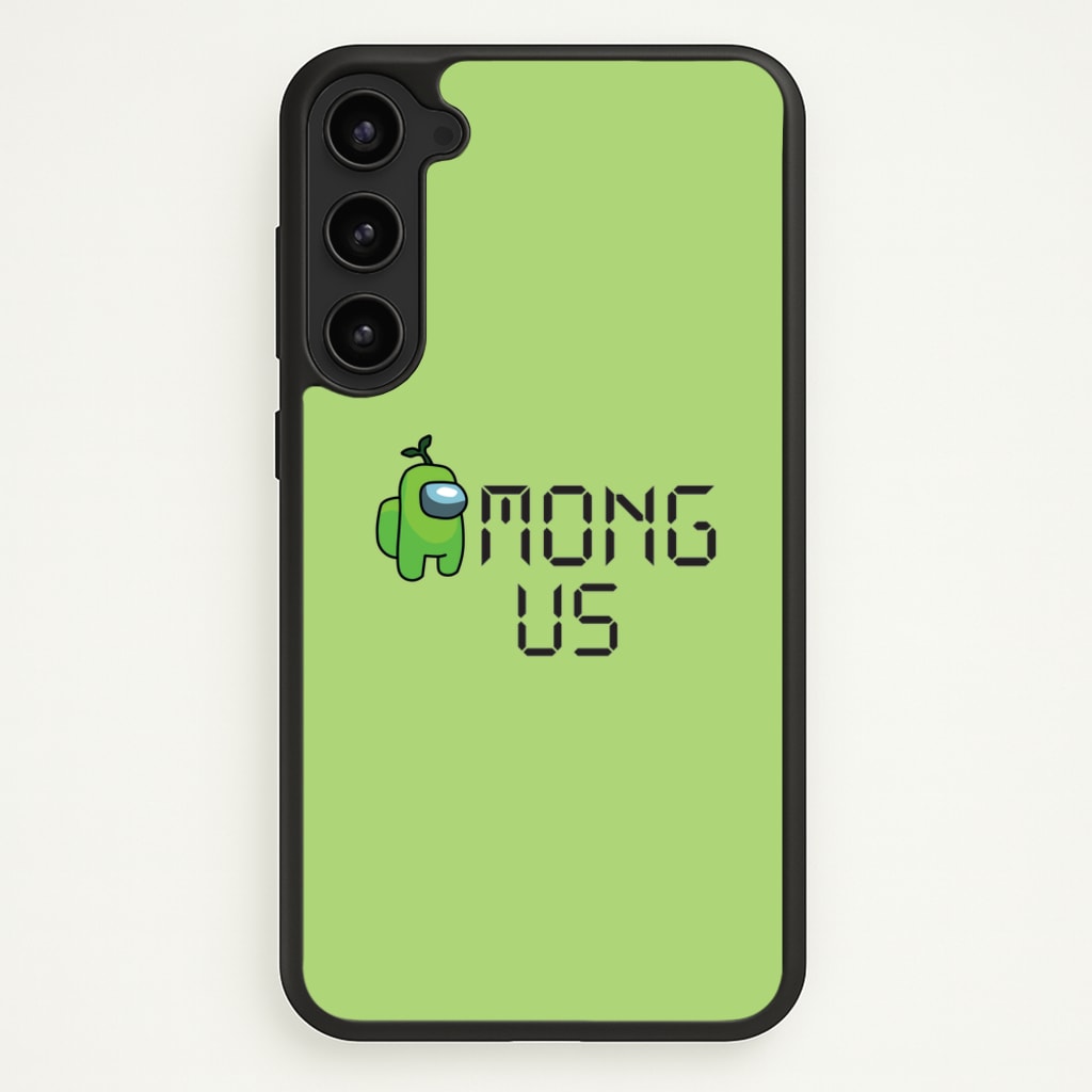 Among Gaming - Green - Among Us Phone Case for Galaxy S23