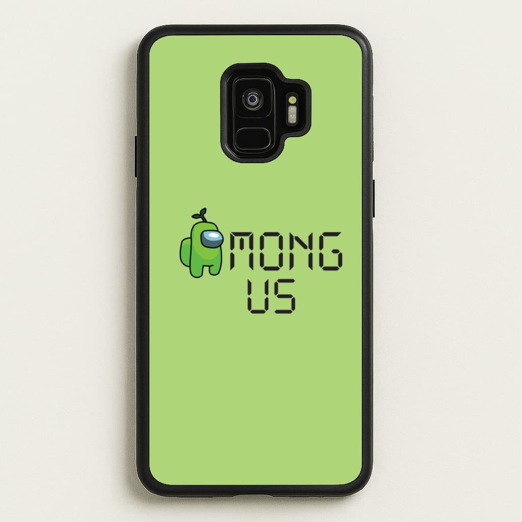 Among Gaming - Green - Among Us Phone Case for Galaxy S9