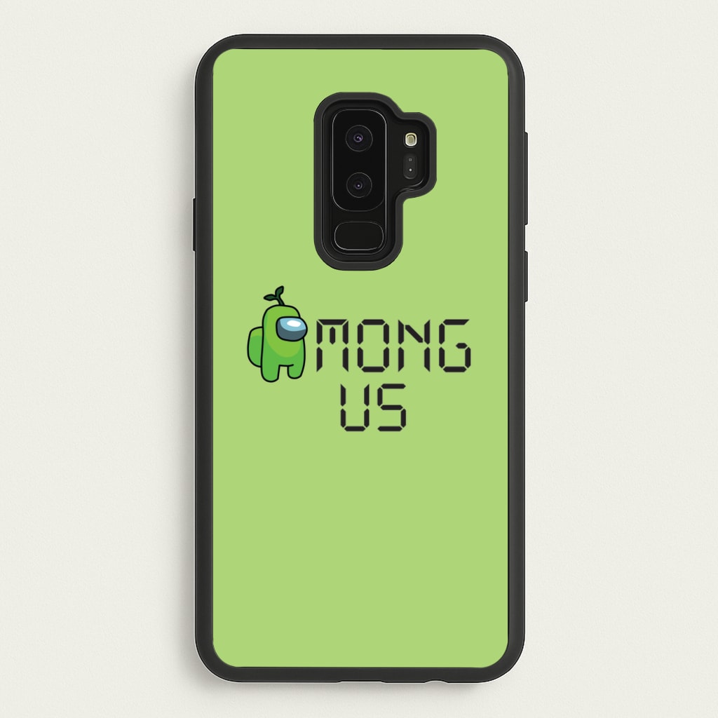 Among Gaming - Green - Among Us Phone Case for Galaxy S9 Plus