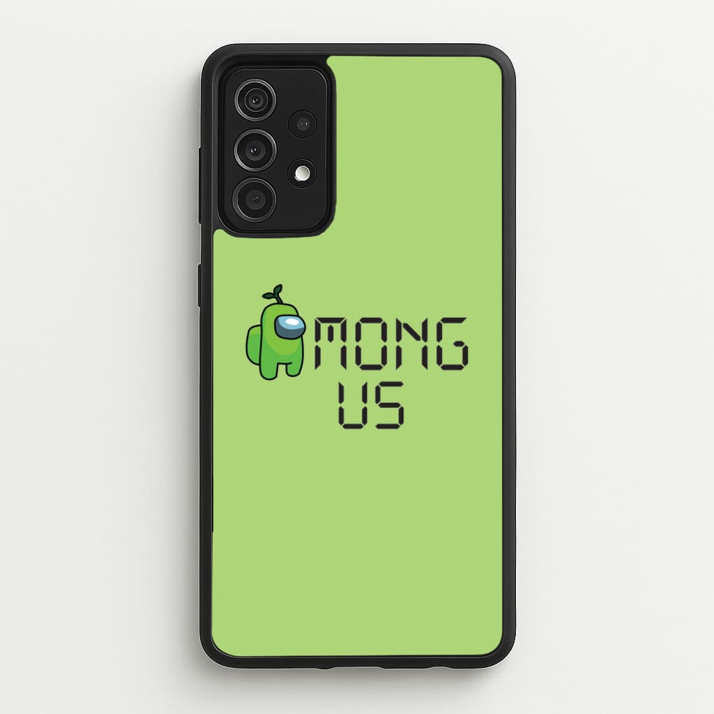 Among Gaming - Green - Among Us Phone Case for Galaxy A52 / A52s