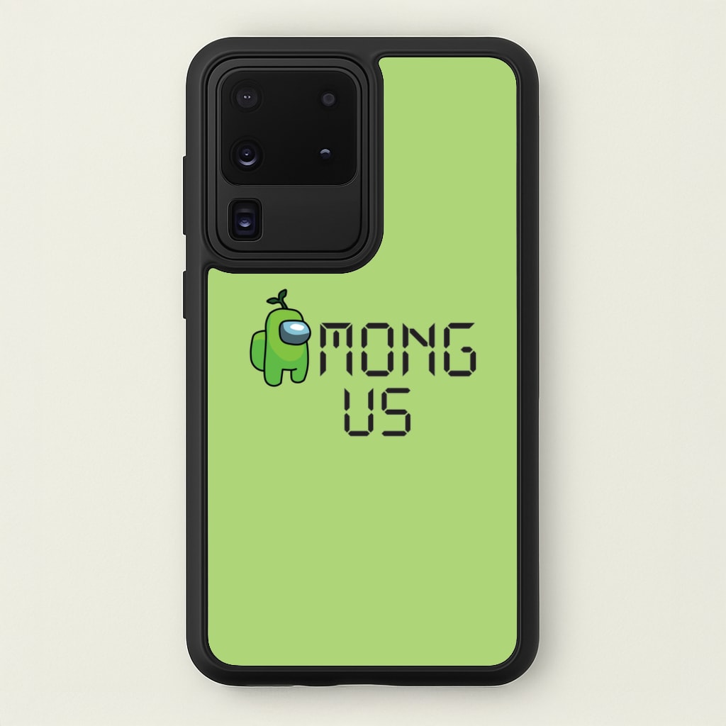 Among Gaming - Green - Among Us Phone Case for Galaxy S20 Ultra