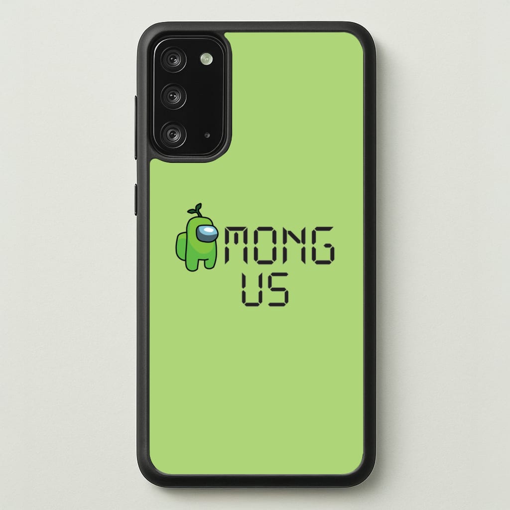 Among Gaming - Green - Among Us Phone Case for Galaxy Note 20