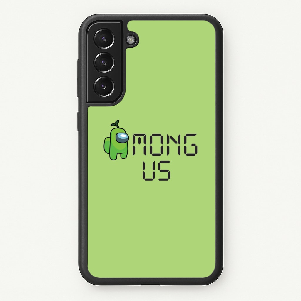 Among Gaming - Green - Among Us Phone Case for Galaxy S21FE