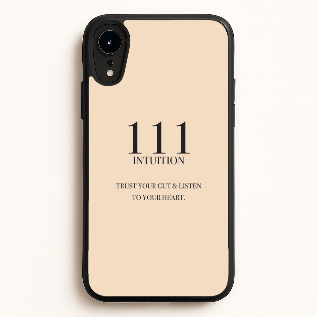 111 - Angel Numbers - Angel Numbers Phone Case for iPhone XR