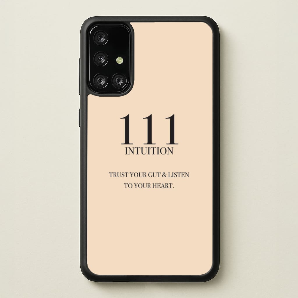 111 - Angel Numbers - Angel Numbers Phone Case for Galaxy A71