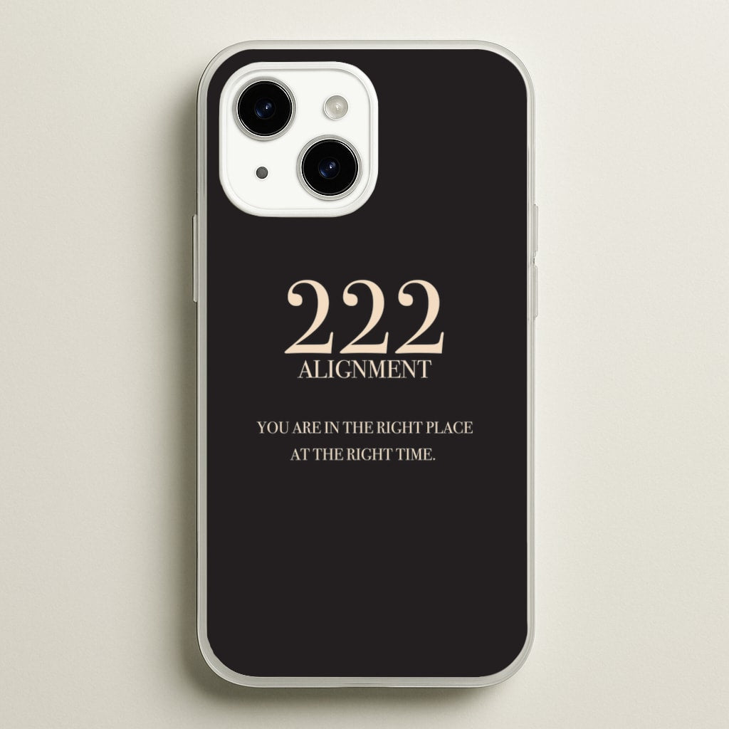 222 - Angel Numbers - Angel Numbers Phone Case for iPhone 15