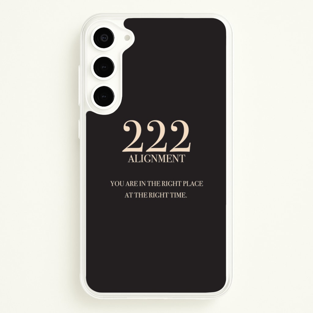 222 - Angel Numbers - Angel Numbers Phone Case for Galaxy S23