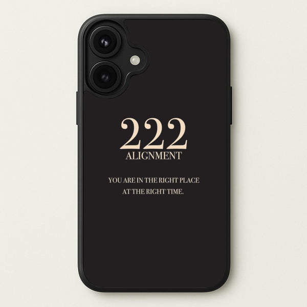 222 - Angel Numbers Phone Case for iPhone 17