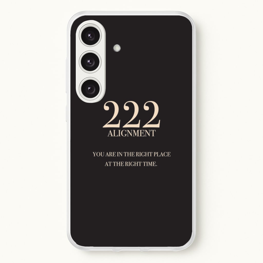 222 - Angel Numbers - Angel Numbers Phone Case for Galaxy S24