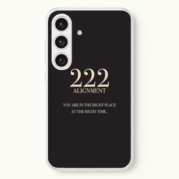 222 - Angel Numbers - Angel Numbers Phone Case for Galaxy S24