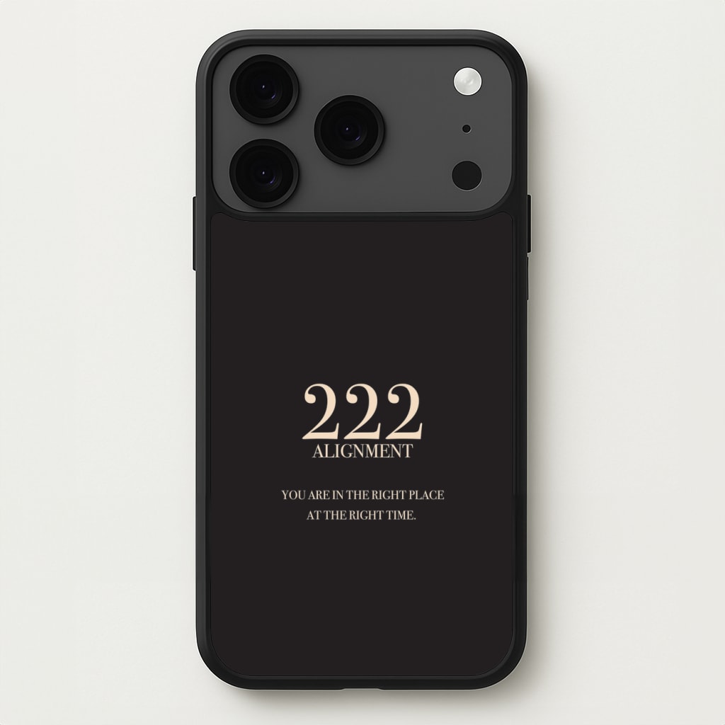 222 - Angel Numbers Phone Case for iPhone 17 Pro