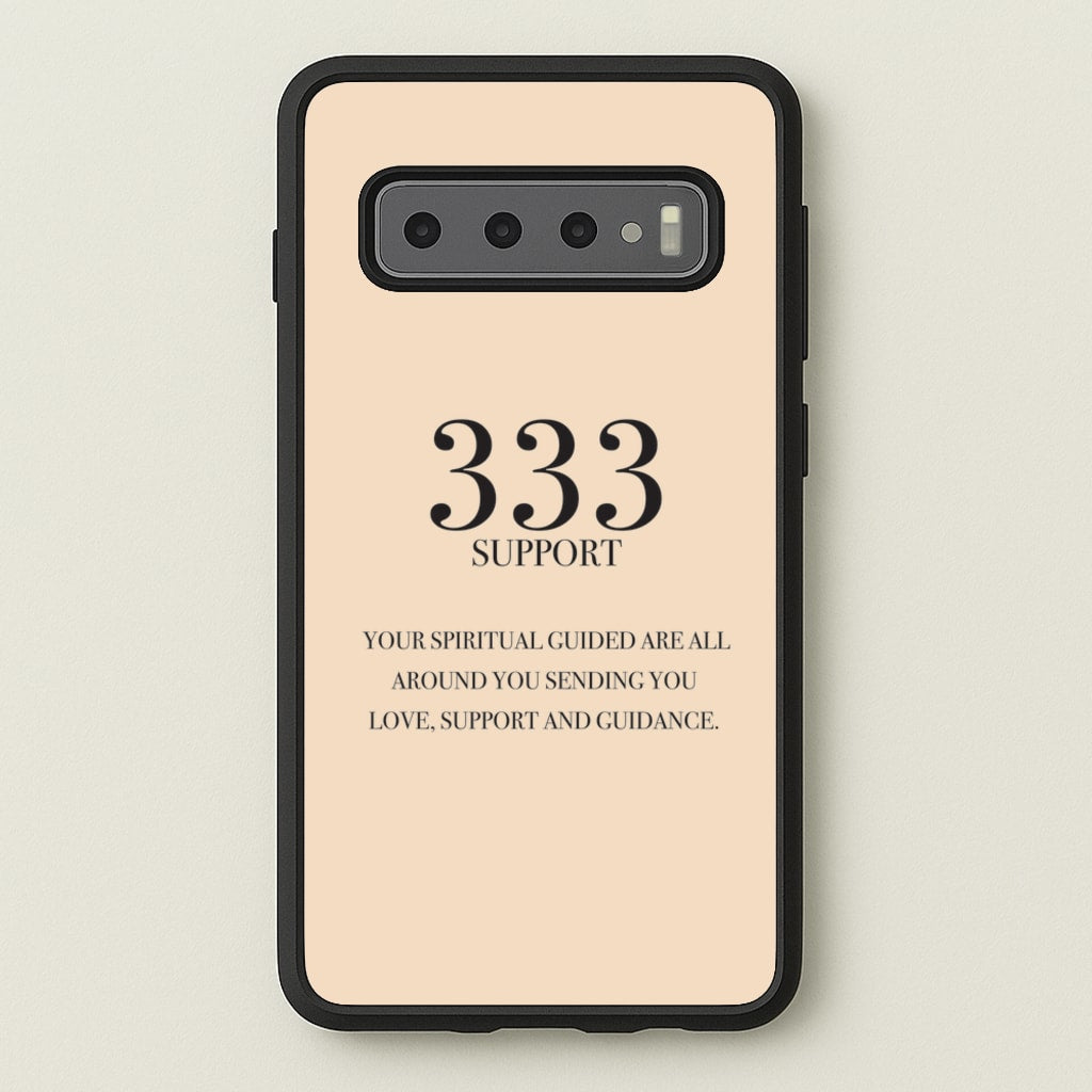 333 - Angel Numbers - Angel Numbers Phone Case for Galaxy S10 Plus