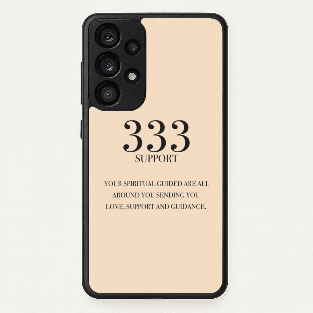 333 - Angel Numbers - Angel Numbers Phone Case for Galaxy A53