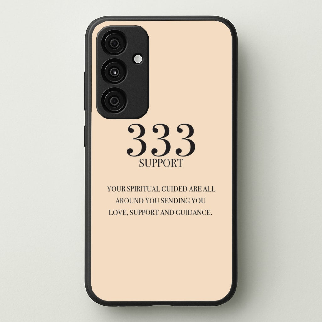 333 - Angel Numbers - Angel Numbers Phone Case for Galaxy A55