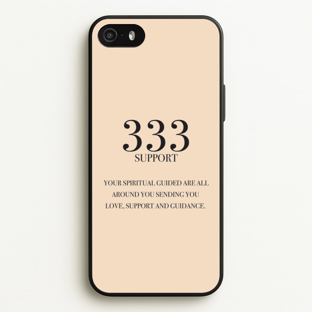333 - Angel Numbers - Angel Numbers Phone Case for iPhone 5 / 5s / SE 2016